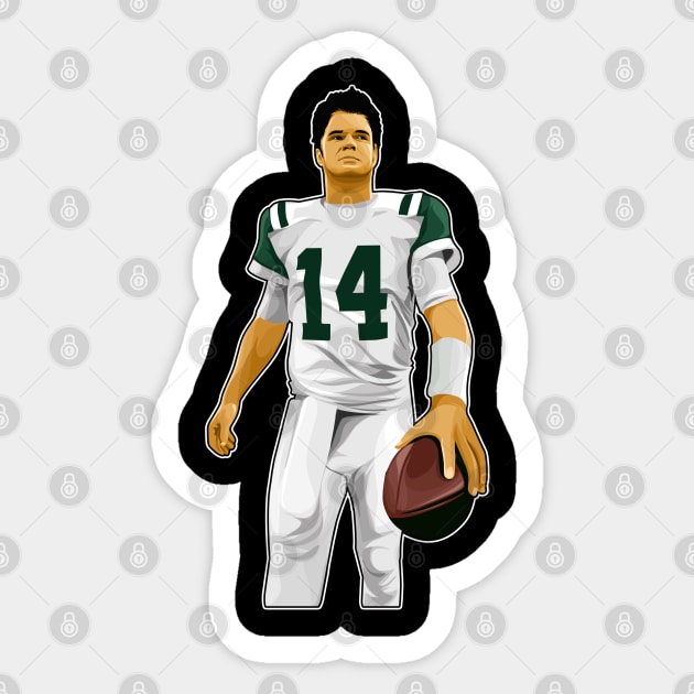 Sam Darnold #14 Exit the Fileds Sticker by 40yards